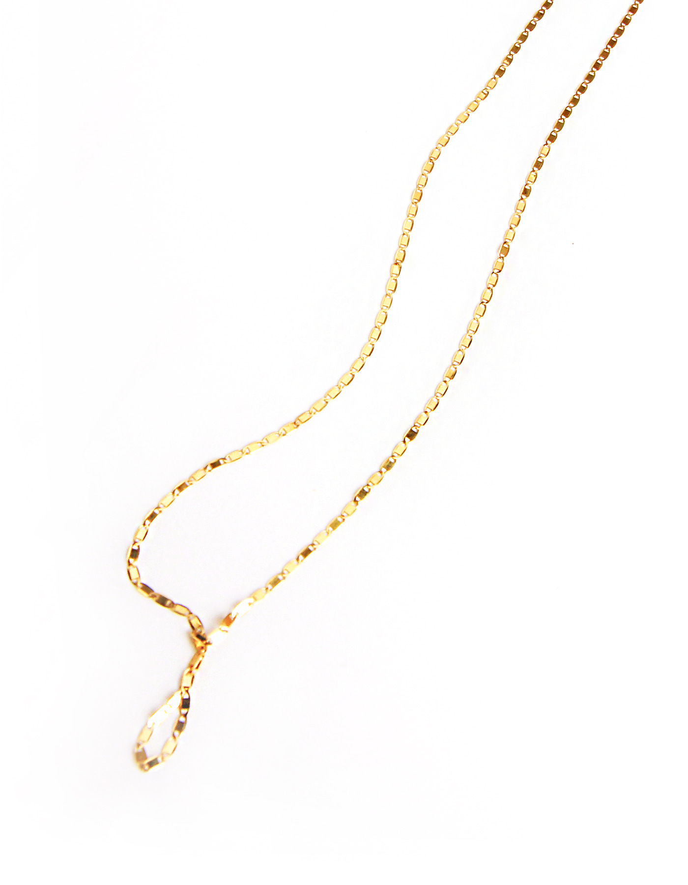 14k Sunsilk Chain Necklace