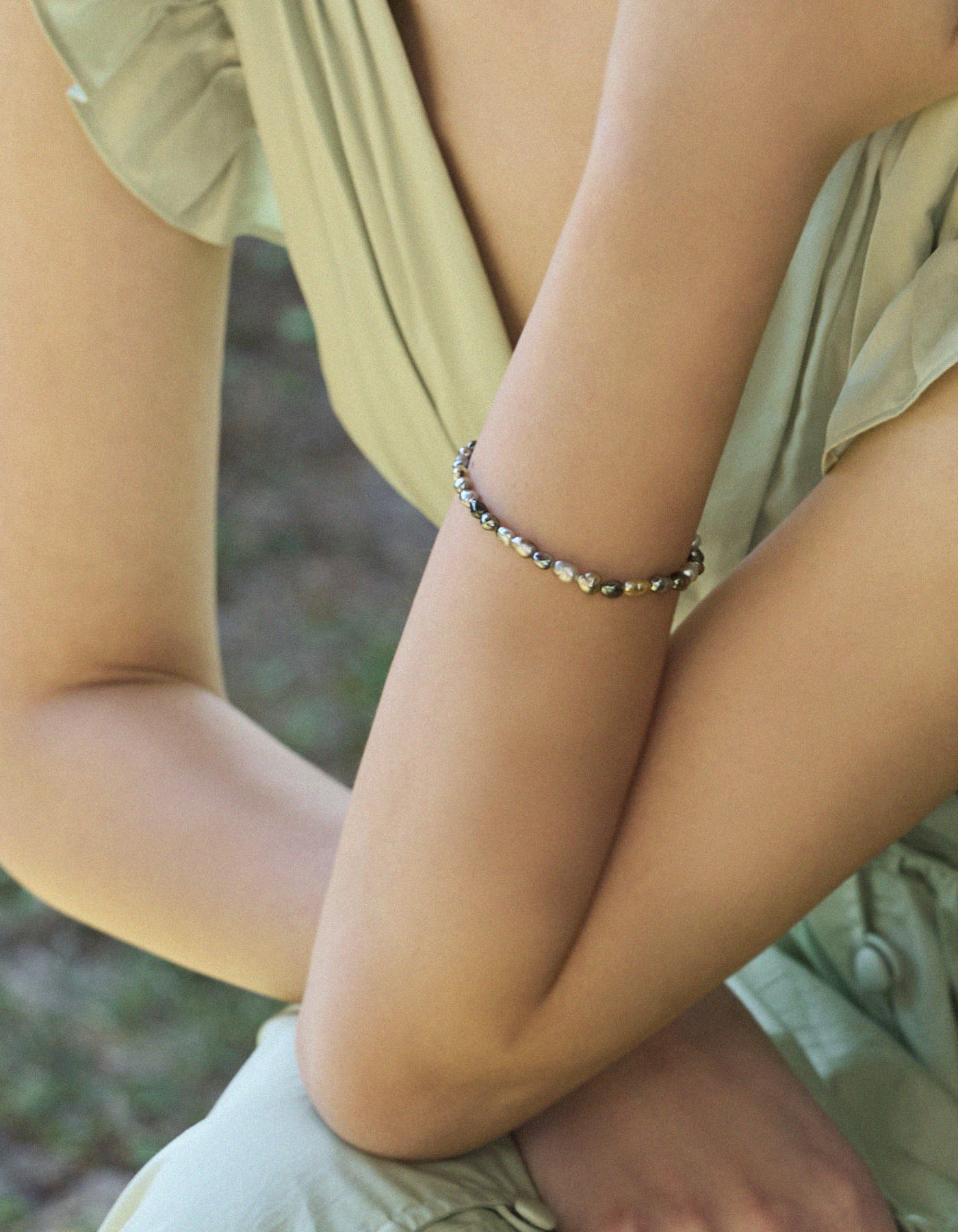 Pebble Pearl Bracelets